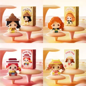 ตัวต่อเลโก้ SETเจ้าหญิง 4/ชิ้นตัวการ์ตูน ตุ๊กตา building block 3d ของเล่น diy ของขวัญเด็ก