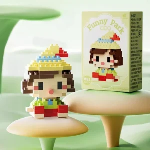 เจ้าหญิงใส่หมวก ตัวต่อเลโก้ ตัวการ์ตูน ตุ๊กตา building block 3d ของเล่น diy ของขวัญเด็ก