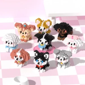 SET ของเล่นบล็อคตัวต่อ ตัวต่อรูปสัตว์การ์ตูน3Dเลโก้ น่ารักของเล่นเด็กของขวัญสำหรับเด็ก SET01