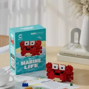 ชุดตัวต่อสัตว์น้ำสุดคิวท์ ขนาดเล็ก (ปู)